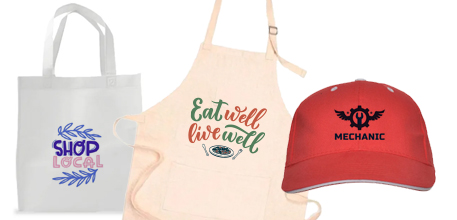 Vinyle textile pour le merchandising et les cadeaux personnalis&eacute;s